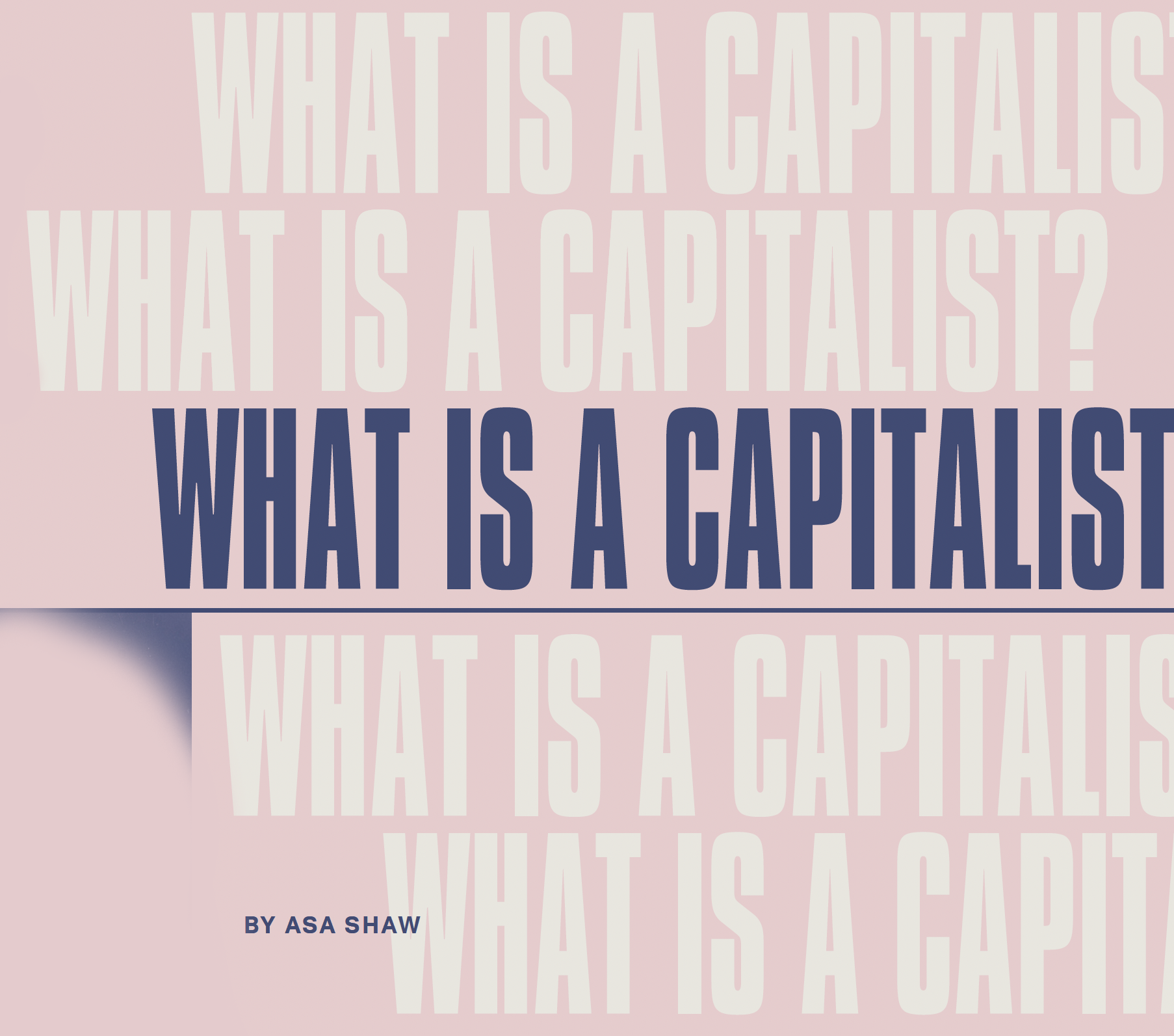 What is a Capitalist? image